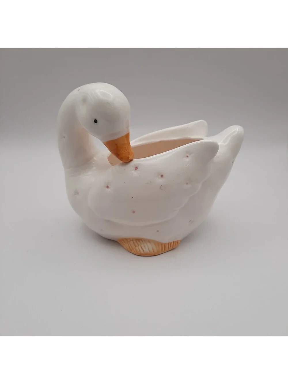 Vtg Ceramic Duck Goose 6